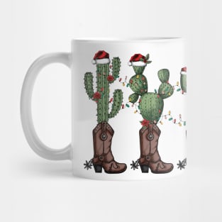 Cowboy Christmas Mug